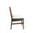 Savannah Alum. Extended Back Side Chair Oak/Raffia