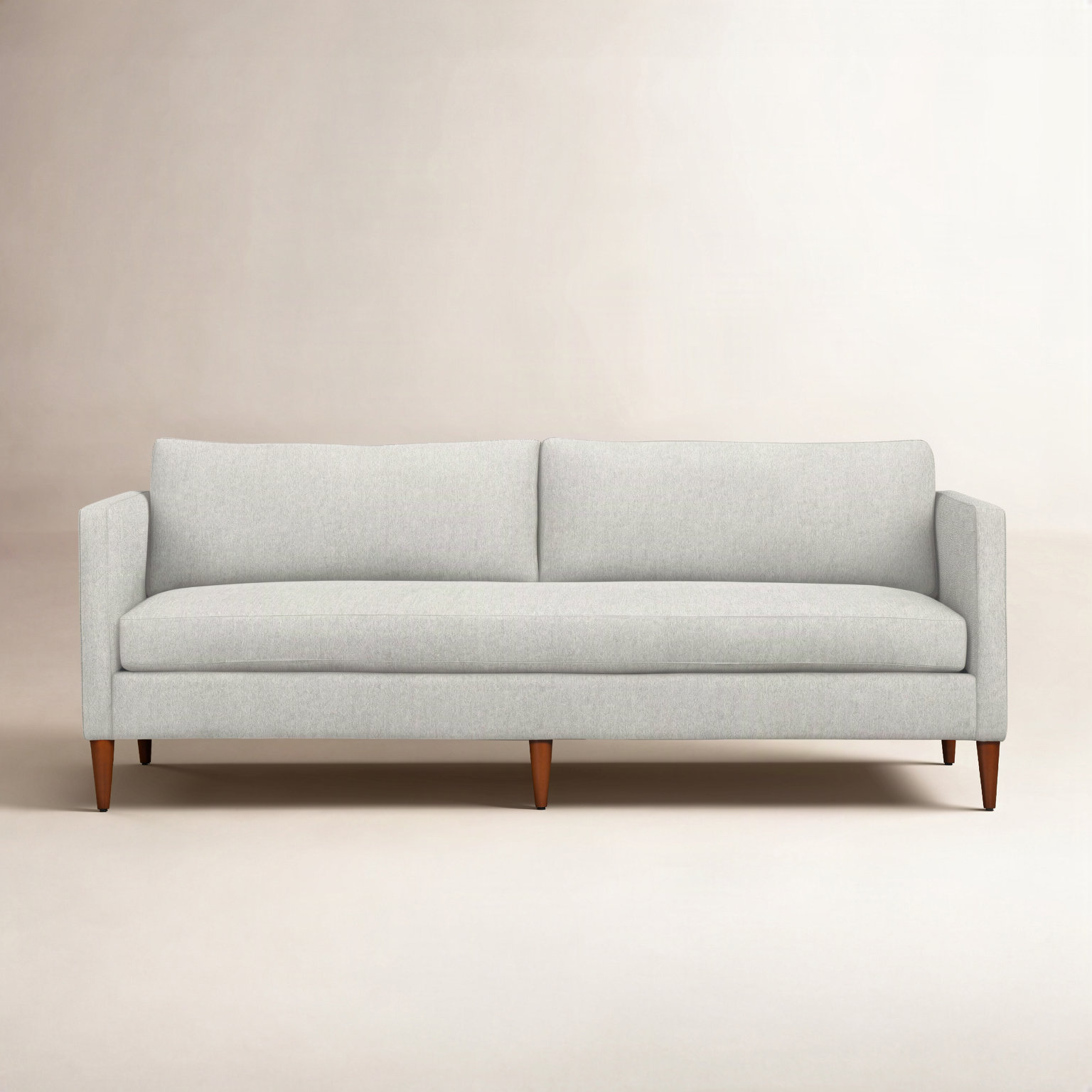 Clifford 87'' Sofa, Ticket Ash Heathered Basketweave