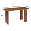 Bureau d'écriture rectangulaire en bois massif 56 "Folkes-201891280