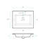 Plateau de meuble-lavabo simple 25 po Voltaire-46724628