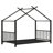 Metal House Platform Bed-535125242