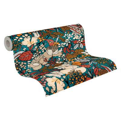 Floral Impression Jungle 10.05m x 53cm Matte Wallpaper Roll