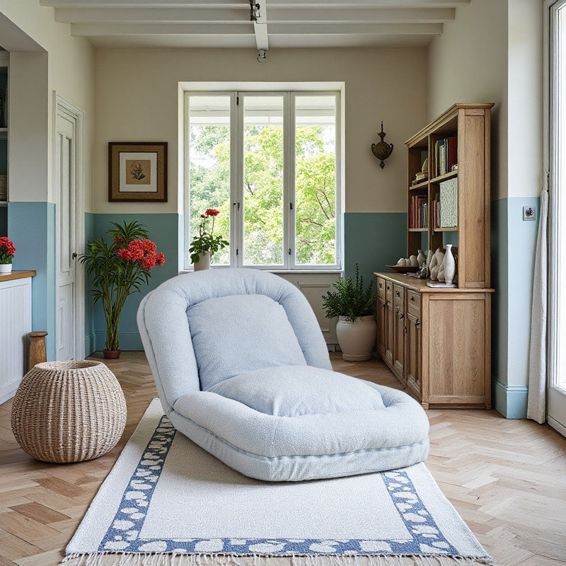 Fauteuil de jeu inclinable, Bleu