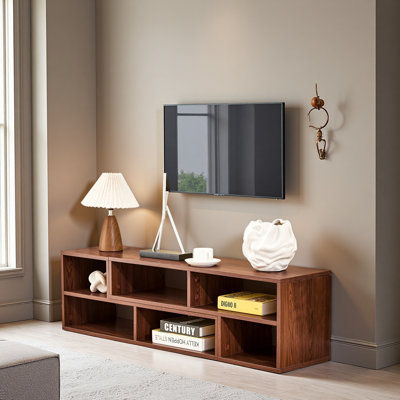 Modular TV Stand, Free‑Combination Open Storage Media Console, Modern Minimalist Entertainment Center, Adjustable TV Cabinet