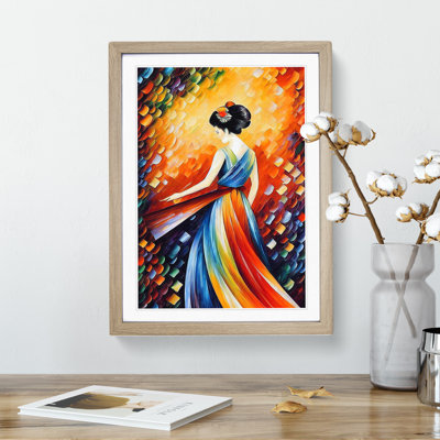 Portrait Of A Geisha No.7 - Single Picture Frame Painting