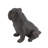 Mikkelson Polystone Sitting Bulldog Decorative Brown Sculpture-1817789894