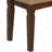 Camaira Transitional Style Fabric Upholstered Bench