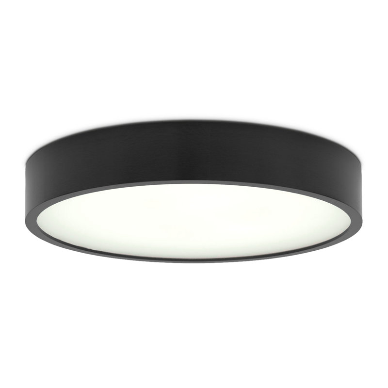 Axsel Flush Mount, Black