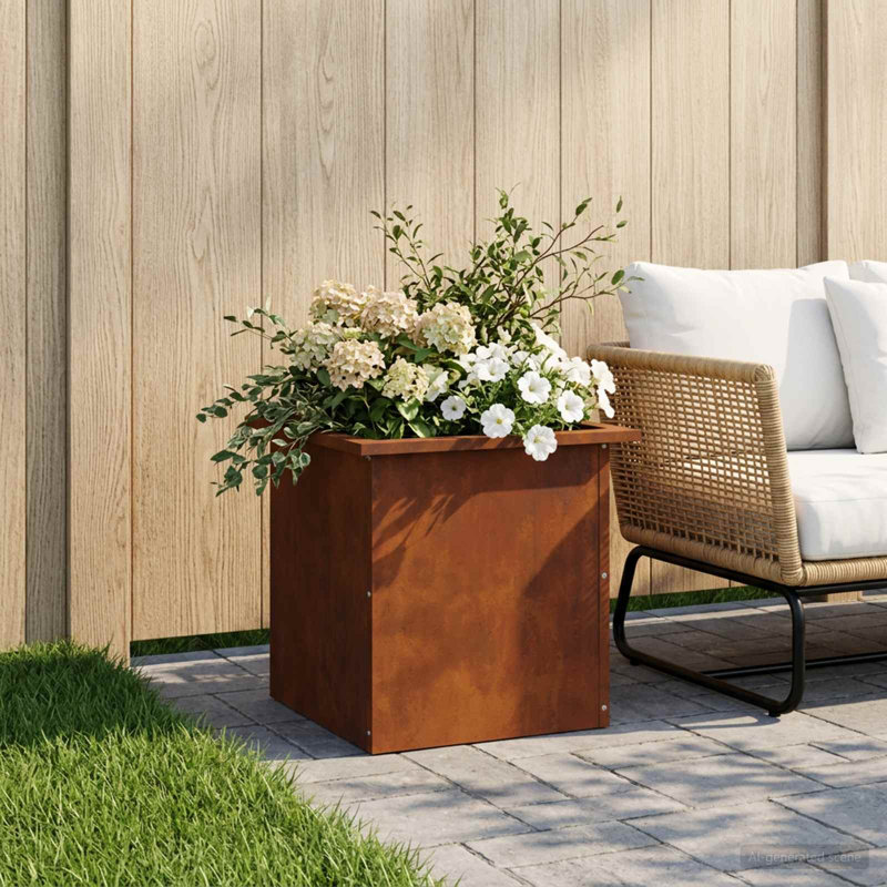 Outdoor Planter Box, 40cm H x 40cm W x 40cm D, 1