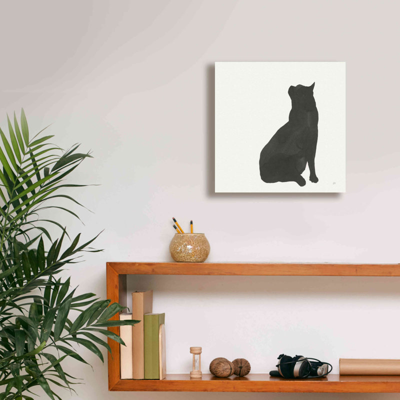 «Black Cat II» par Chris Paschke, H 12 po x l 12 po x P 0,75 po