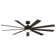 Wynd XL 9 - Blade Outdoor/ Indoor Smart Ceiling Fan with Remote Control and LED Light Kit Included, Works With Alexa and iOS / Android App