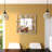 Jeni Square Glass Large Wall Clock-1717892092