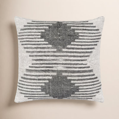Mahala Geometric Modal Reversible Throw Pillow
