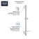 Rainshower 36-Inch Slide Bar with Adjustable Handheld Shower Head Holder