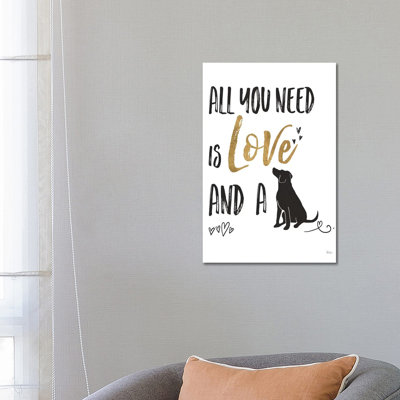 Pet Love II by Veronique Charron - Wrapped Canvas Print