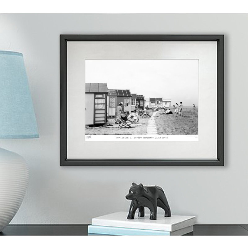 Swalecliffe, Seaview Holiday Camp C1955 by Francis Frith - Single Picture Frame Print, 45cm H x 60cm W x 2.3cm D