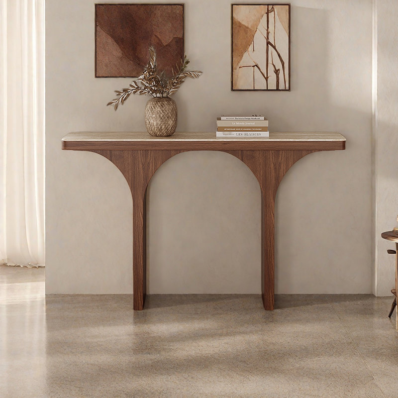 Console arquée moderne et créative, H 33,46 po x l 55,12 po x P 13,78 po