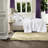 Piece Reversible Ruffle Quilt Bedding Sets, White Full Queen Shabby Chic