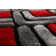 Corey-Leigh Abstract Shag Red/Gray Area Rug