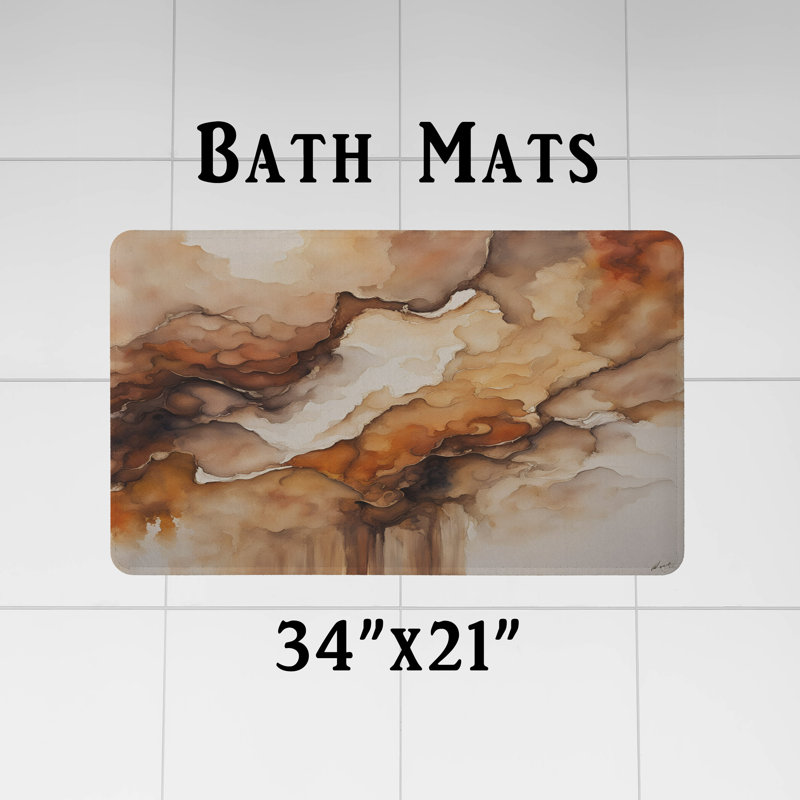 Shower Curtain with Bath Mat