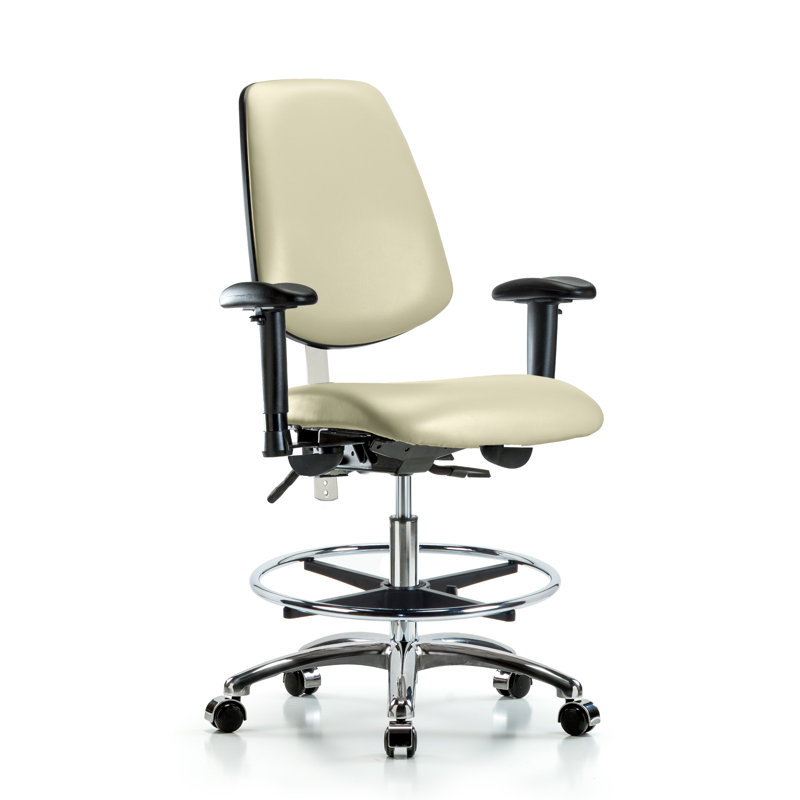 Chaise de dessinateur Josiah, Adobe, Roulettes, Non inclus