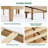Solid Wood Platform Bed,Bohemian and Mid-Century Bed Frame-1664402969