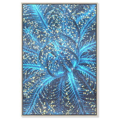 Neon Bloom Print by Oliver Gal