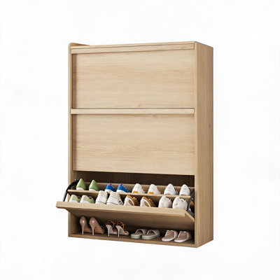 25 Pair Shoe Storage Cabinet