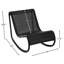 Chaise berçante d'extérieur en osier Antigua-167879047