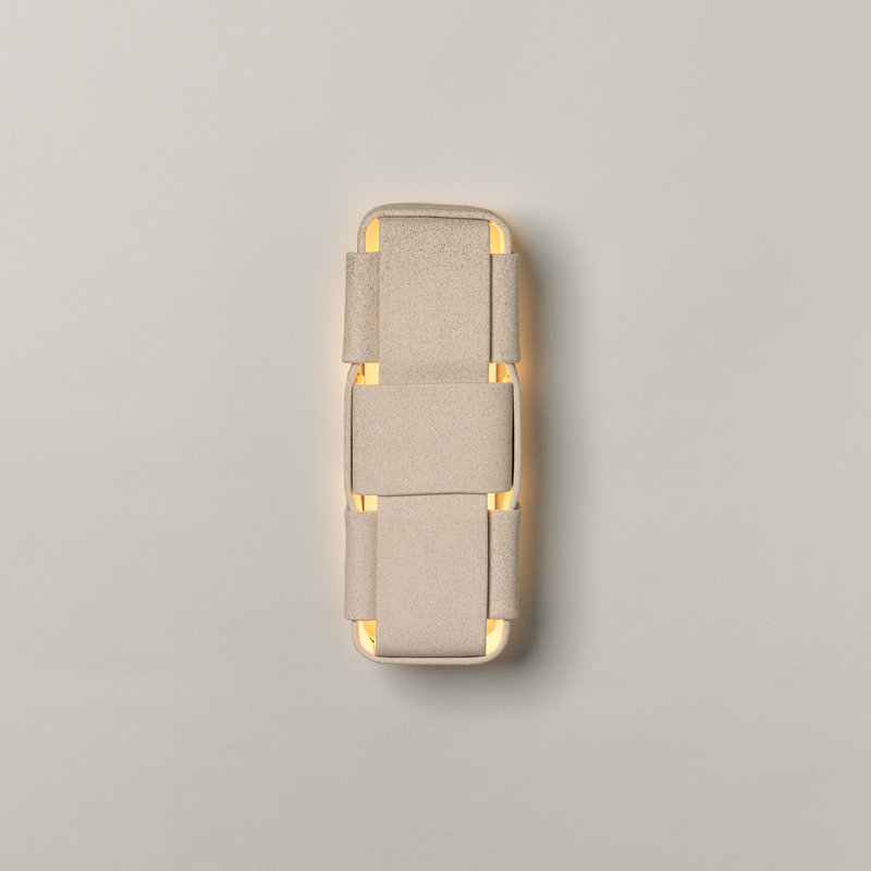 STRIA 3 SCONCE, Yes, Sand