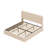 Minos 42â€ Upholstered Platform Bed with Headboard, Lift Storage, Hydraulic Design-2140785785-2140785784