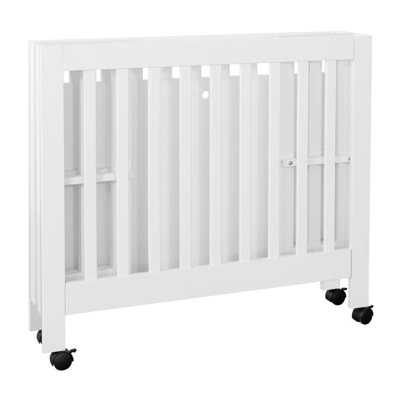 Origami Mini Portable Crib, White