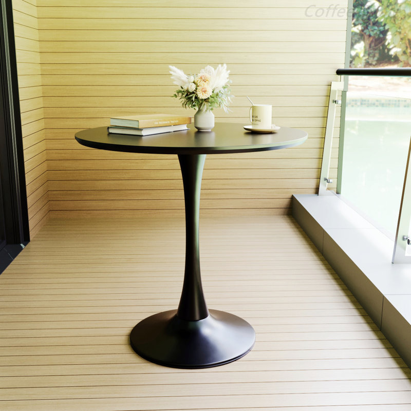 Table basse de salon Callianna, Noir, Noir