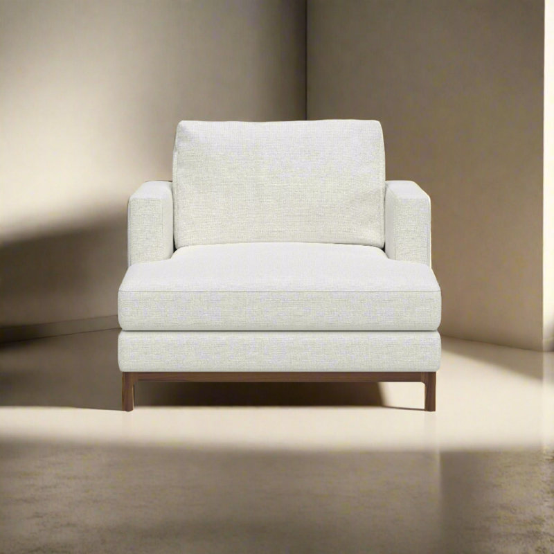 Qi Armchair, Pattern H2008-1A/Natural Walnut