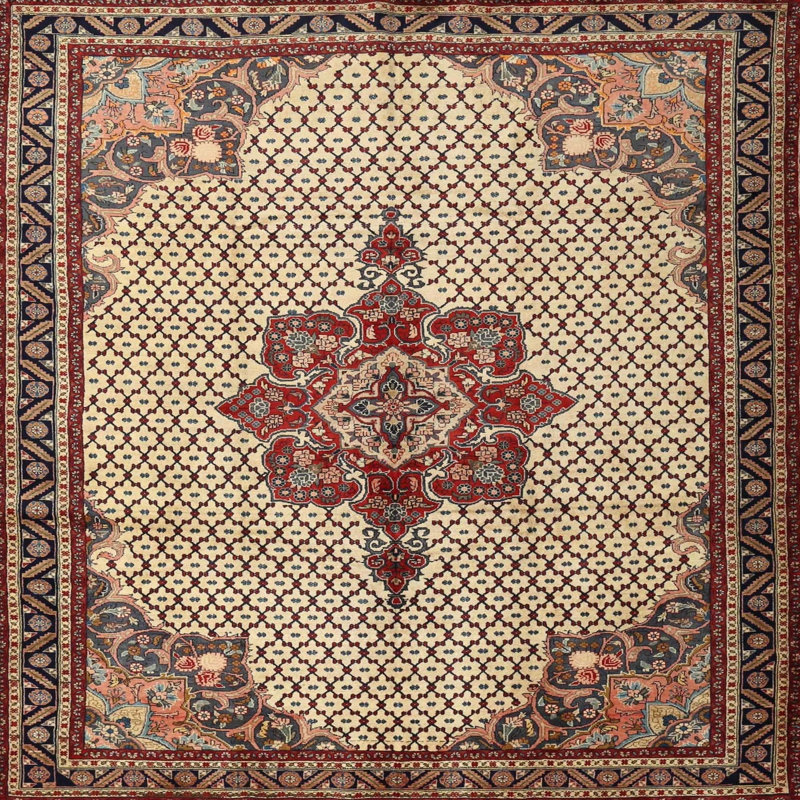 Xena Oriental Indoor Rug, Square 6'