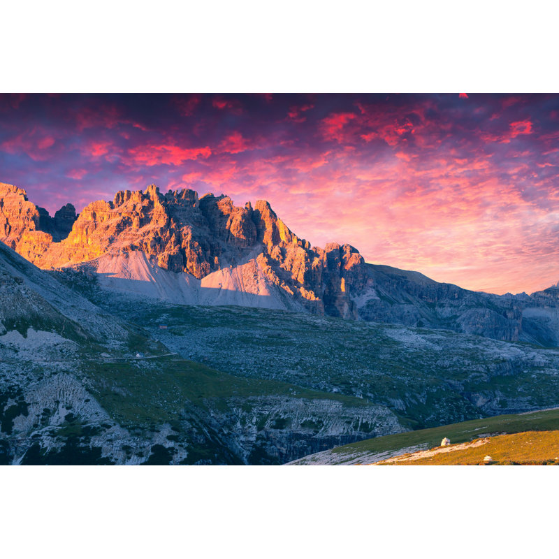 Italie, Italie - Photographie sur toile tendue, H 8 po x l 12 po