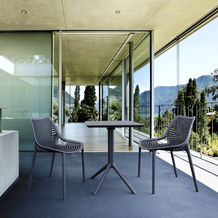 Asherton 2 - Person Patio Dining Set with Square Table