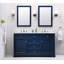 Ensemble de meuble-lavabo double 60 po Closter-369071039