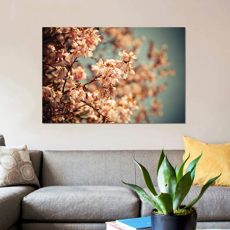 « timide », impression sur toile, H 18 po x l 26 po x P 1,5 po, Toile tendue, Pas de tapis