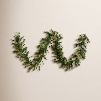 Galarza Pre-Lit Mixed Pine Christmas Garland