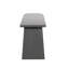 Banc de bar gris Jasmine
