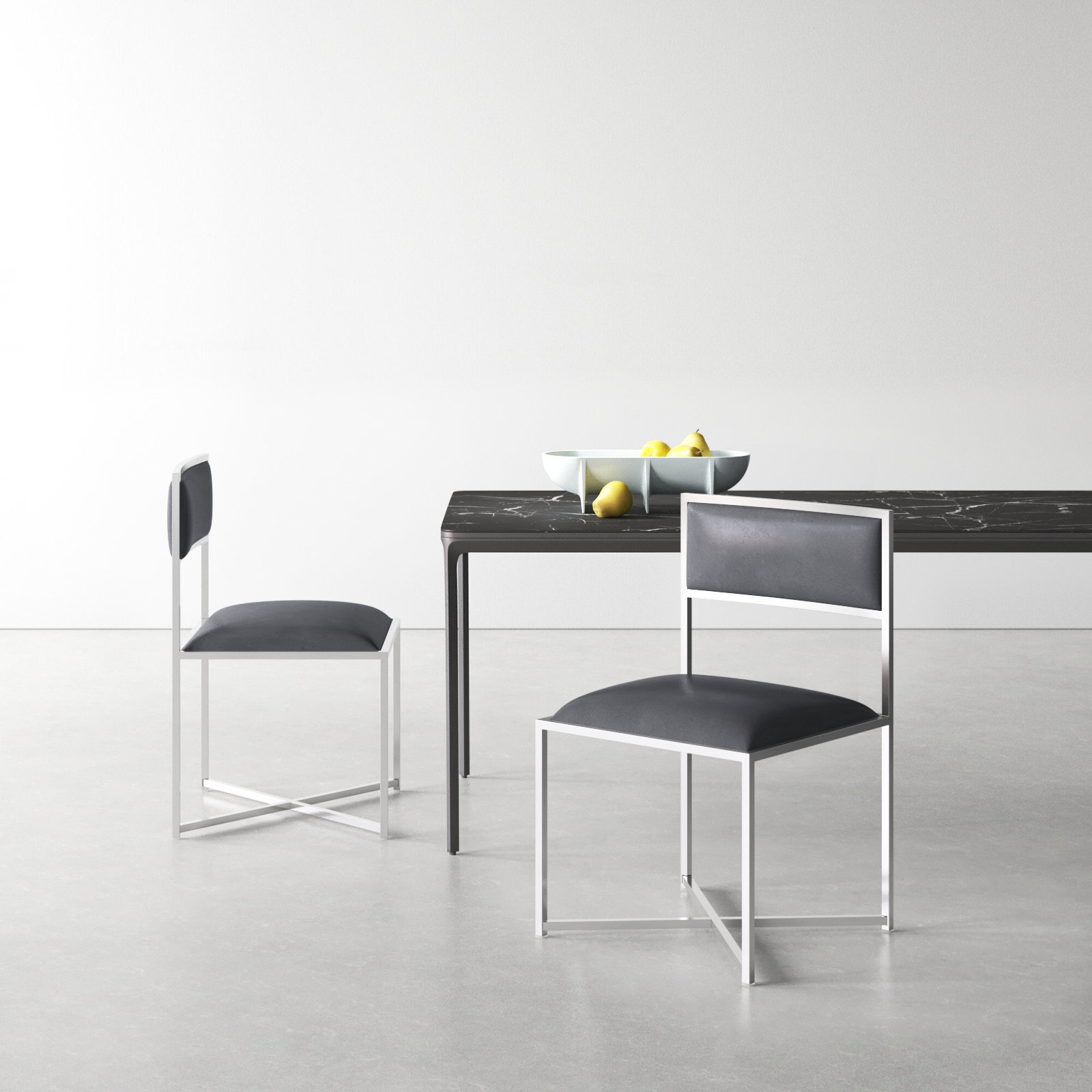 Malen Dining Chair, Cobalt