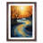 River Abstract - Single Picture Frame Print on Wood-94219784-94219783
