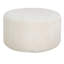 Velours côtelé rond beige - l 30,21 po, P 16,24 po, contreplaqué, adaptable à de multiples fonctions avec revêtement X 16,24 po, rembourrage en mousse dense, différents styles de décor
