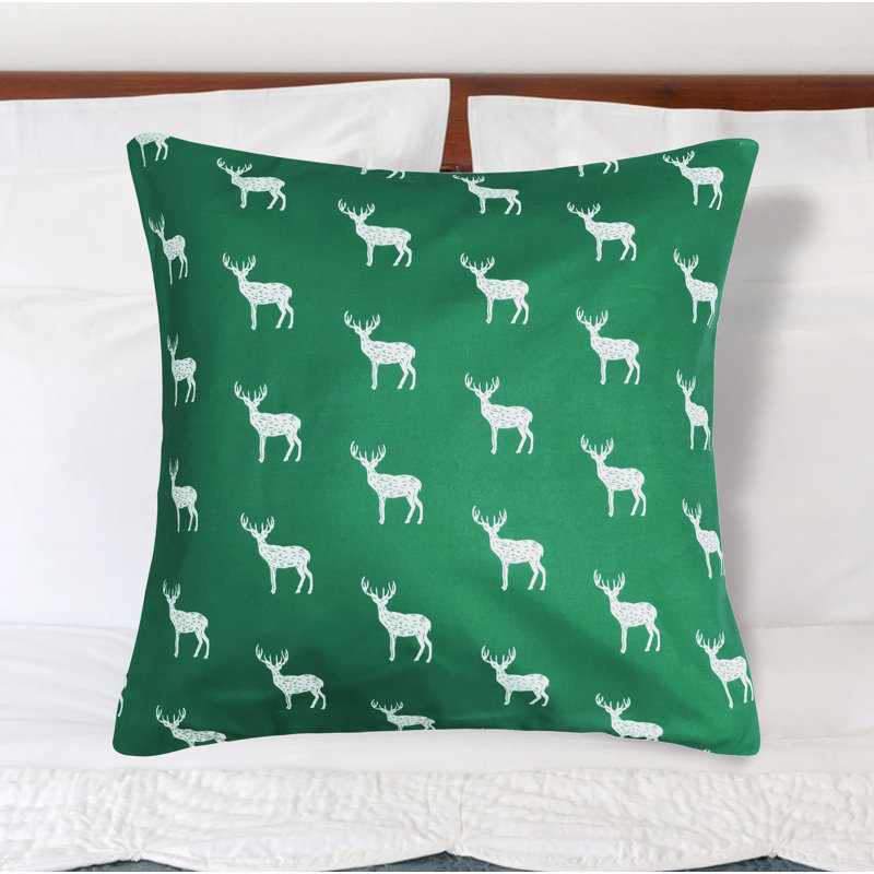 Coussin en polyester Bakewell, Vert