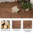 12" x 12" Fir Wood Interlocking Deck Tile-87680637