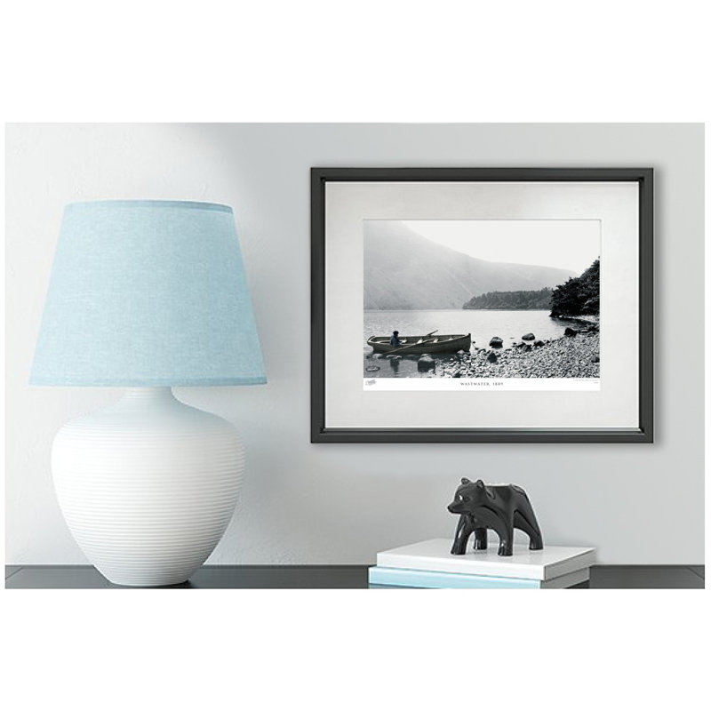 Wastwater, 1889 - Single Picture Frame Print, 40cm H x 50cm W x 2.3cm D