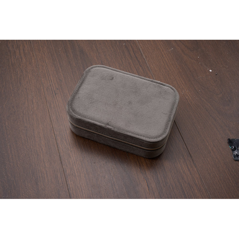 Jewellery Box + Dividers, Grey
