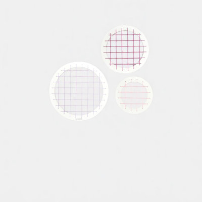 Pink Modern Solid Wood Framed Circle Memory Board Wall Decor, 3 Different Sizes For Hallway Decor Living Room