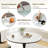 Round Sintered Stone Table Top, Match With Various Table Legs-116320491